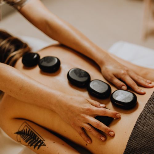 Cupping Therapy Session at Thai Head Spa in Santan Valley, AZ